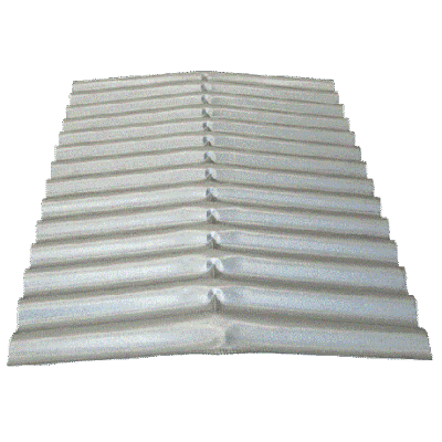 Cumeeira galvalume trapezoidal