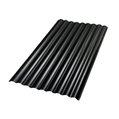 Lambri ondulado preto