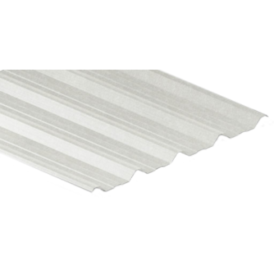 Telha translúcida trapezoidal