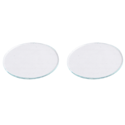 Vidro Redondo Incolor 50 mm