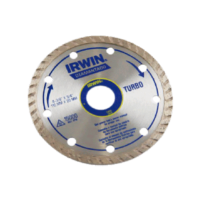 Disco Diamantado Turbo 110 mm X 20 mm