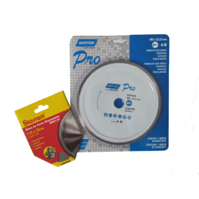 Disco Diamantado Segmentado 110X20 Norton Pro