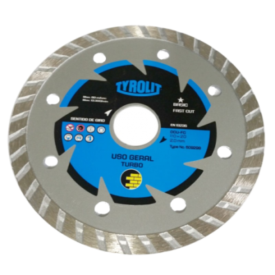 Disco D. Segmentado 110 mm X 20 mm - Tyrolit