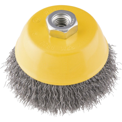 Escova copo ondulada