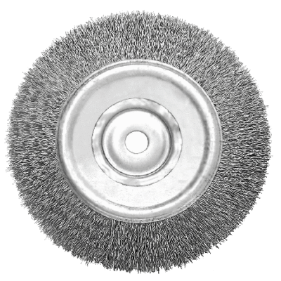 Escova Circular Ondulada 6X3/4''