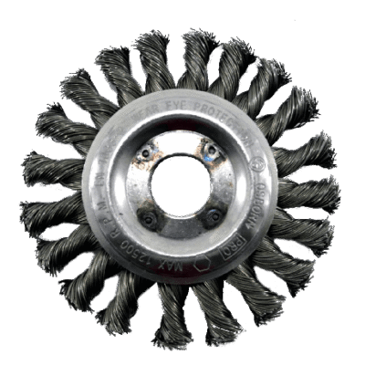 Escova Circular Trançada 4.1/2''