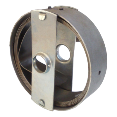 Bobina cheia com mola